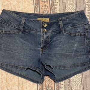 Paris blue Denim shorts